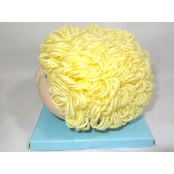 The Original Doll Head Blond Curly Hair Vintage 1984 Martha Nelson Sewing Craft - Picture 6 of 9